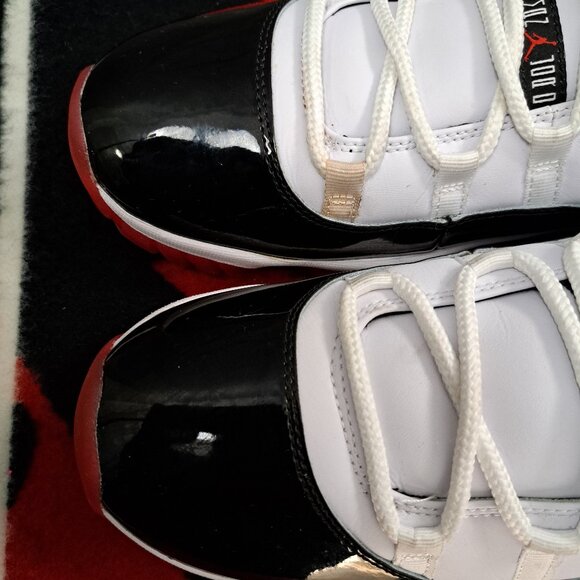 Size 14 Nike Jordan 11 Retro Low Concord-Bred XI AV2187-160 Men - Picture 9 of 16